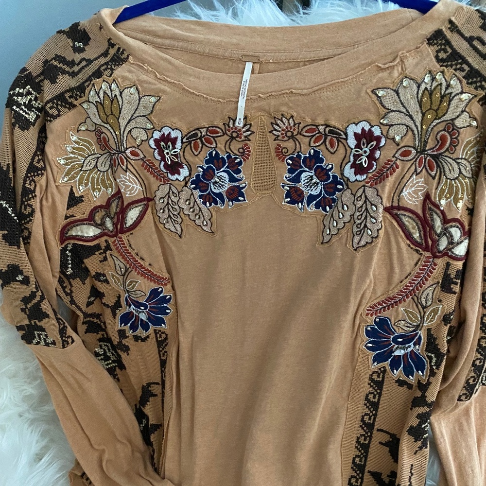 Embellished Knit top